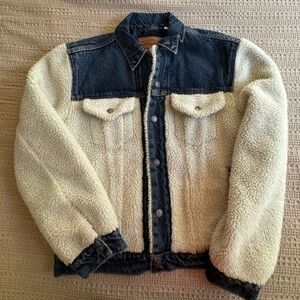 Levi's Jeans and Sherpa Jacket